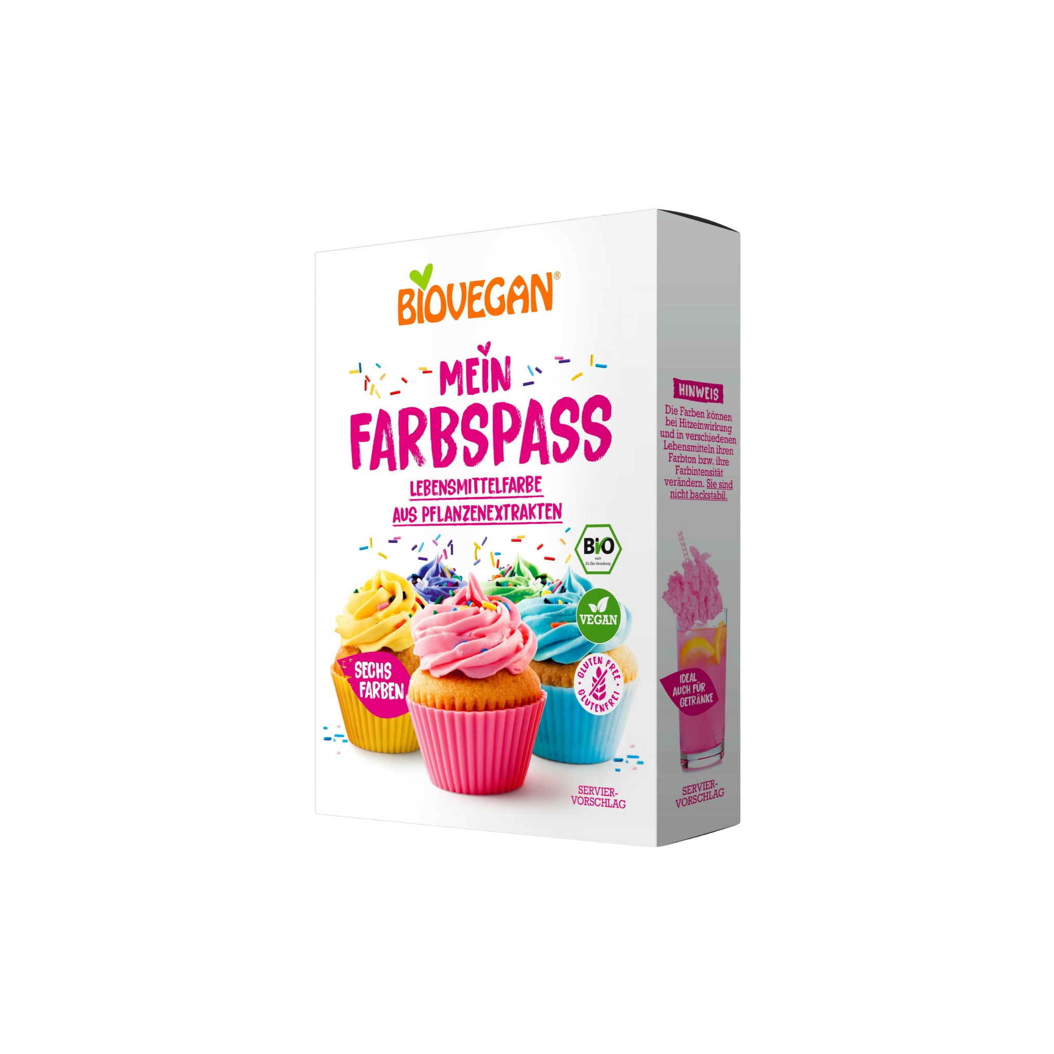 Farbspaß - Lebensmittelfarbe aus Pflanzenextrakten