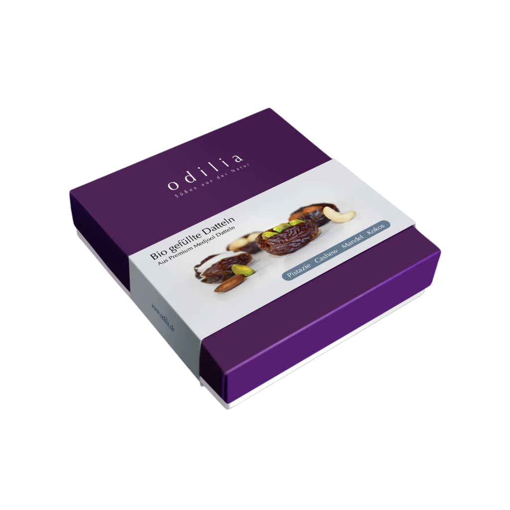 Gefüllte Bio Medjool Datteln Luxusbox