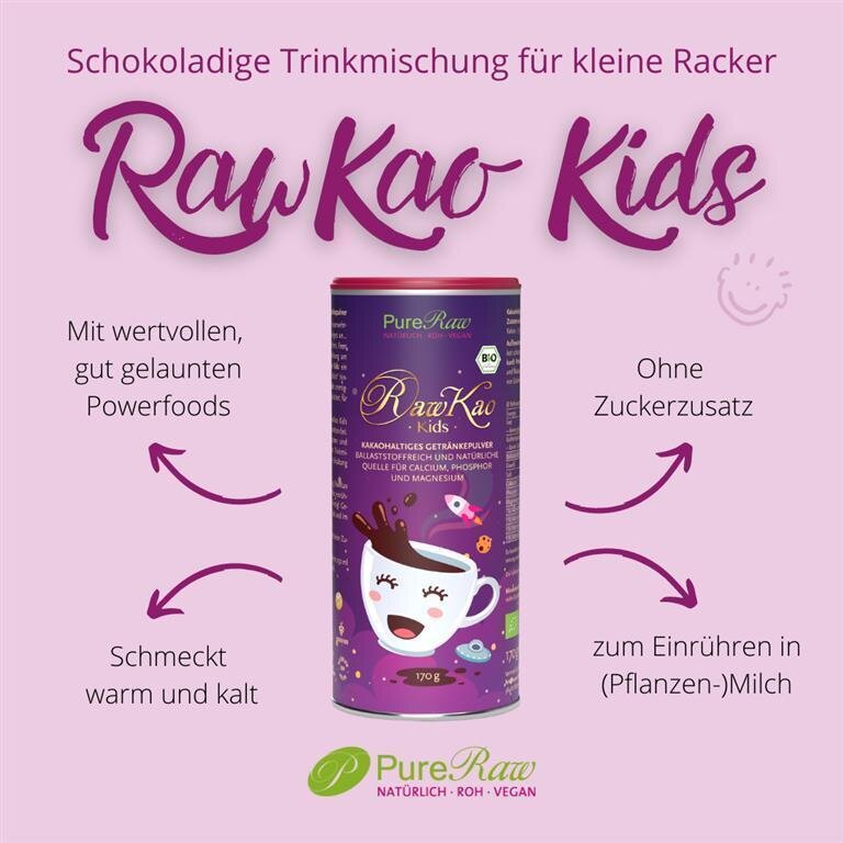 RawKao Kids (Schokoladige Trinkmischung)