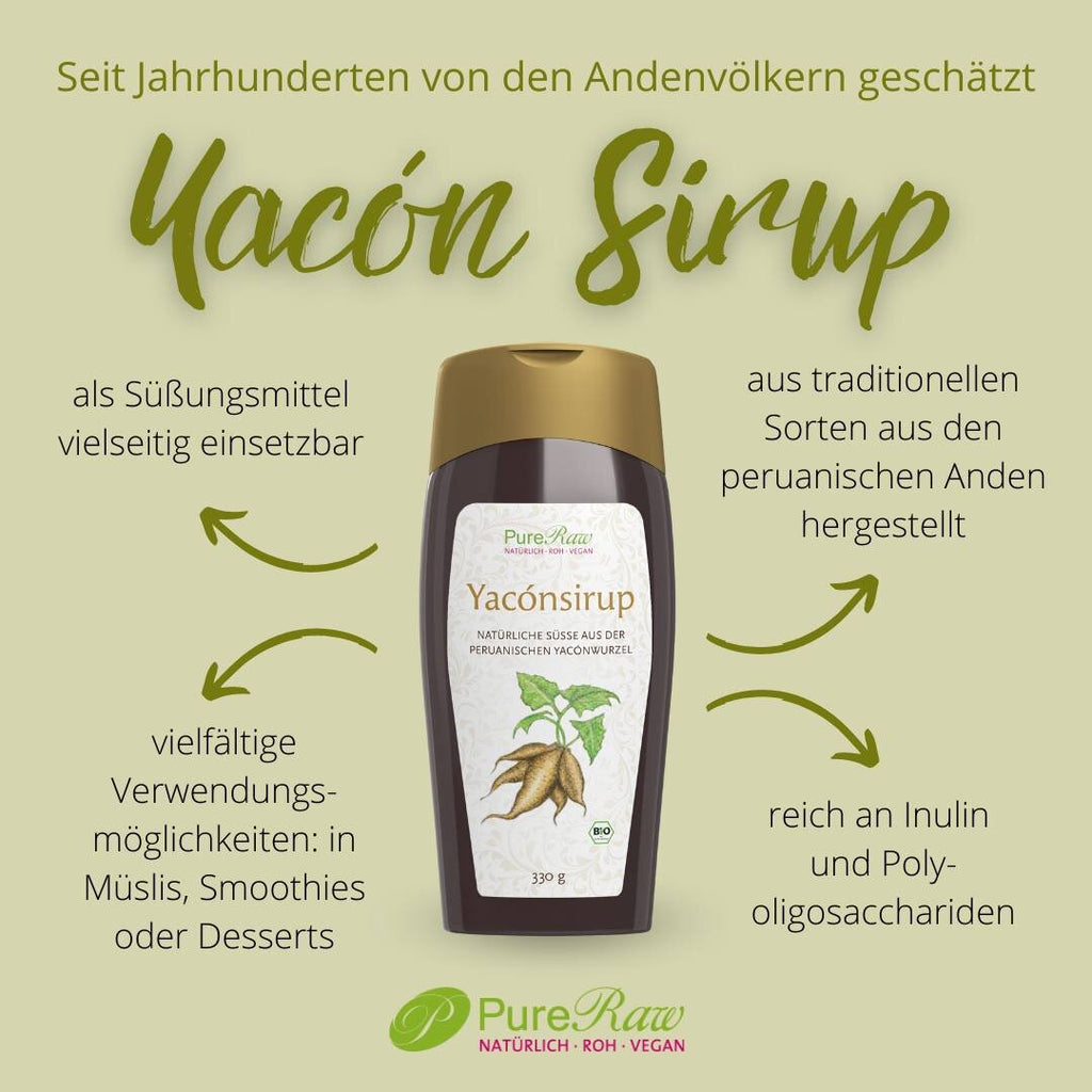 Yacon Sirup – Präbiotisch & Ideal zum Süßen