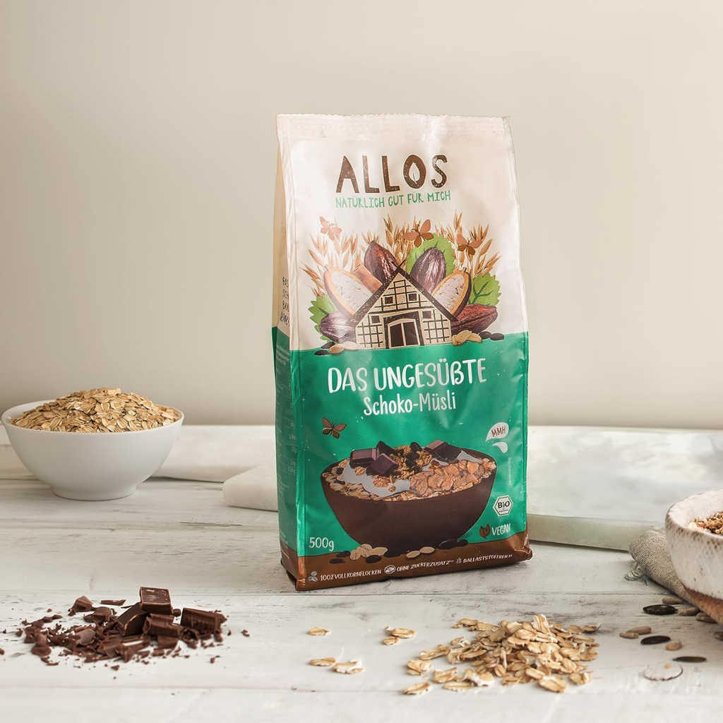 Das Ungesüßte Schoko-Müsli