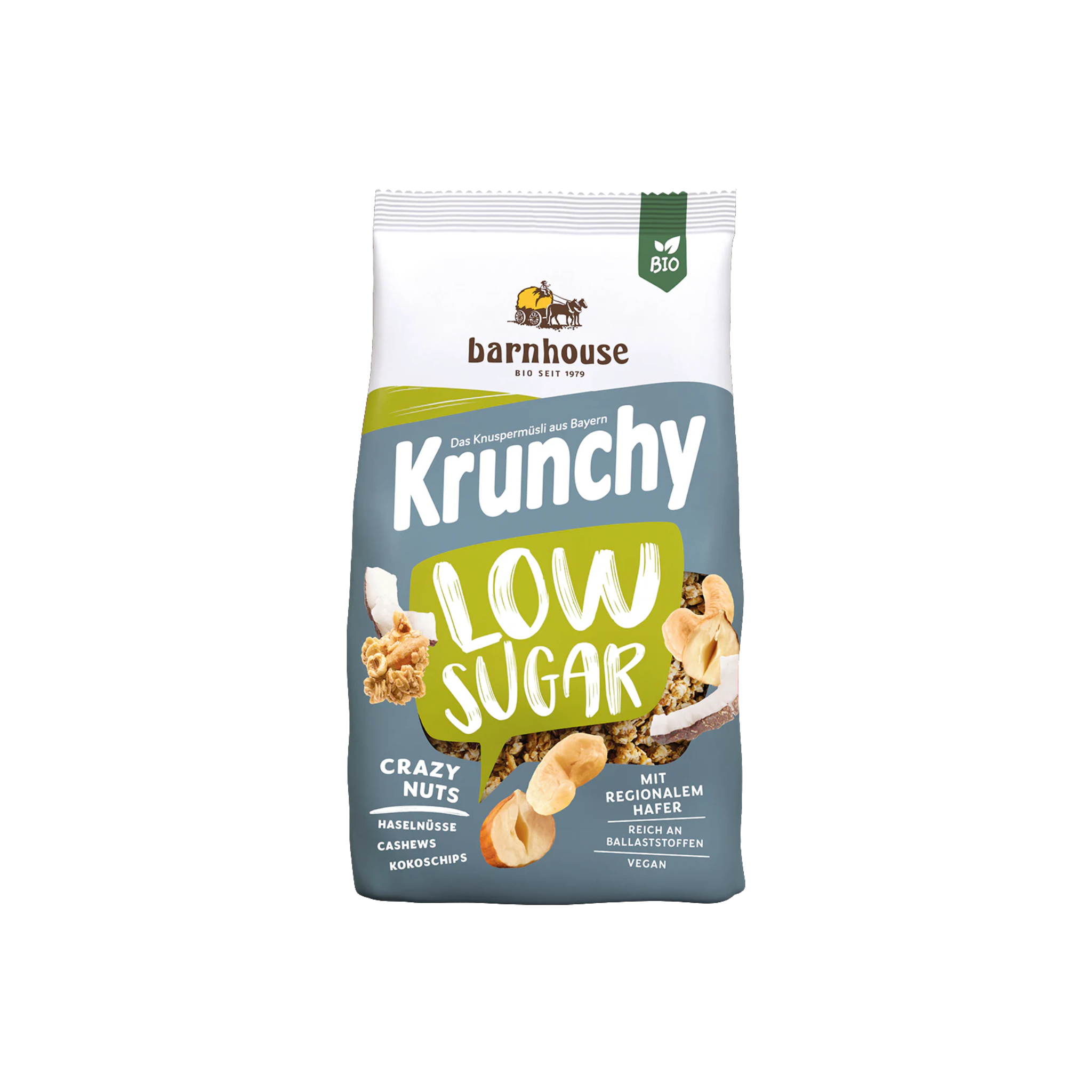 Krunchy Low Sugar Crazy Nuts Granola