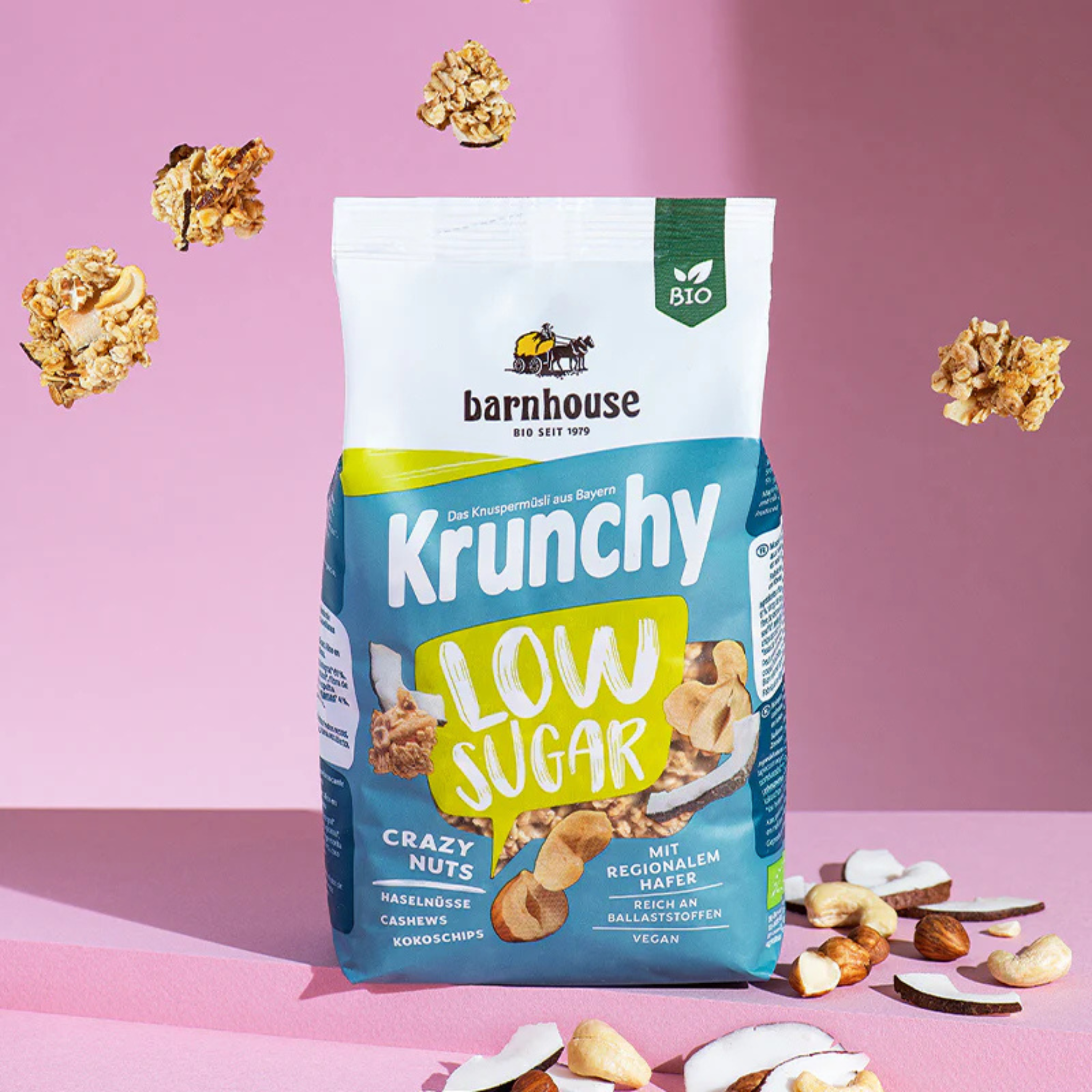 Krunchy Low Sugar Crazy Nuts Granola