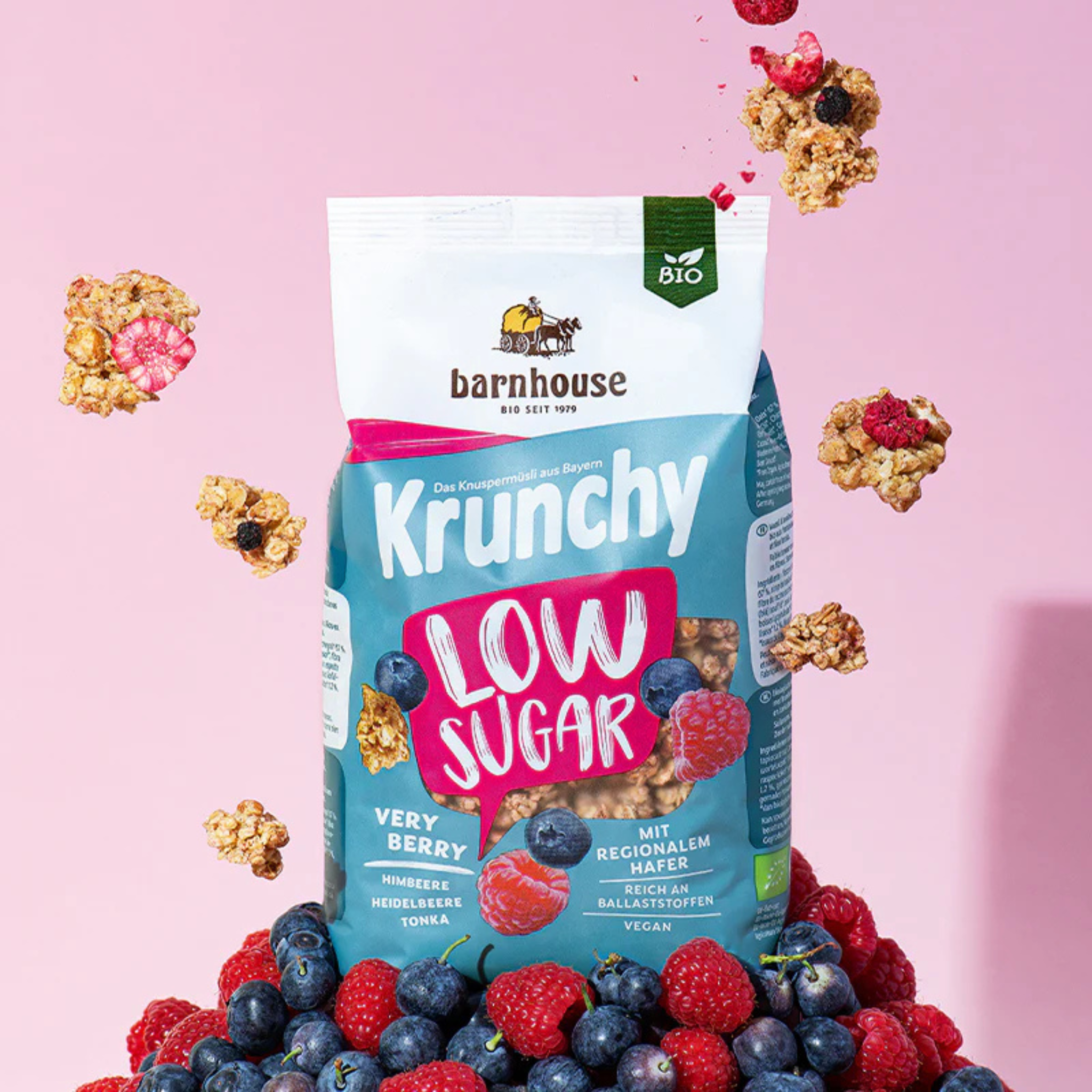 Krunchy Low Sugar Very Berry Granola