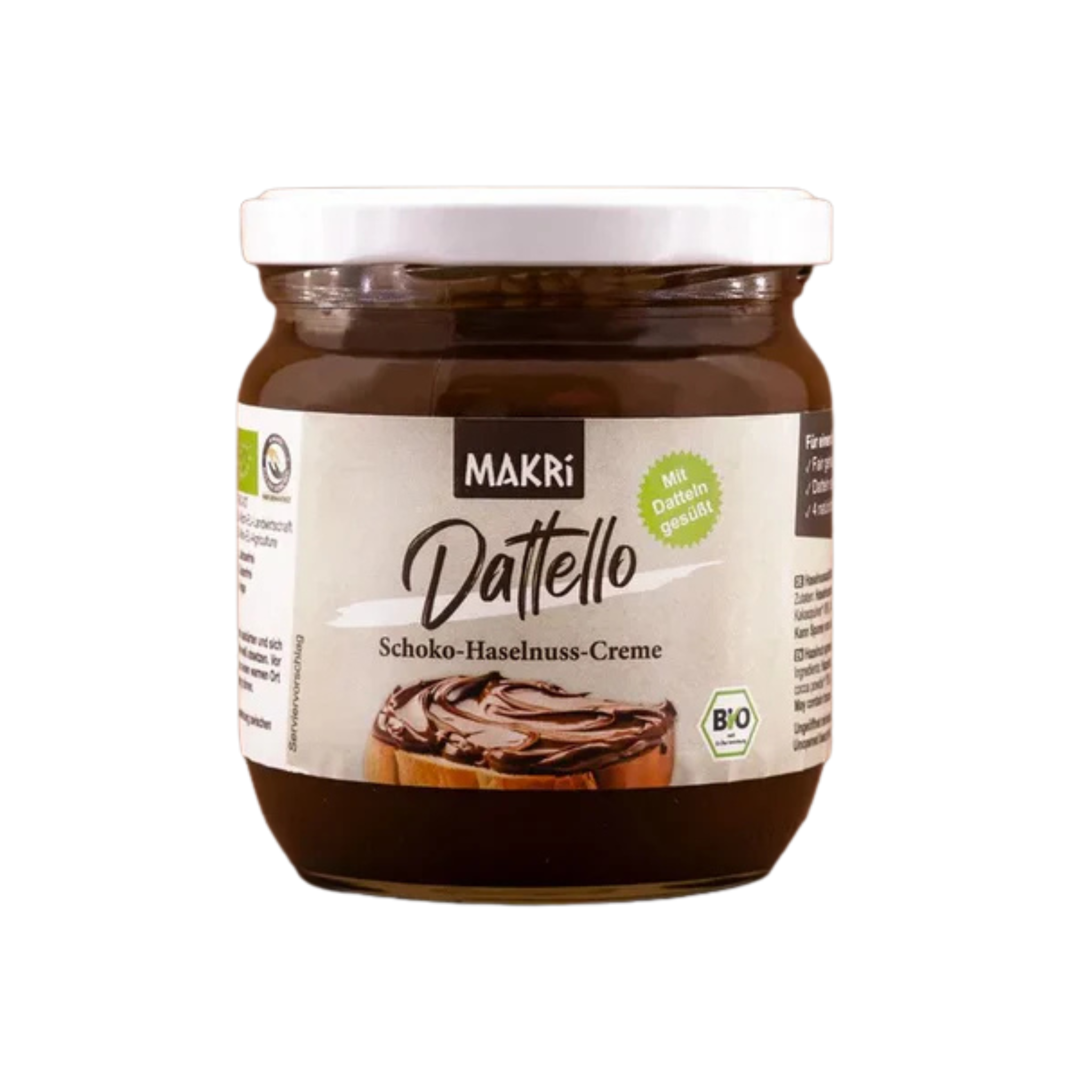 Dattello - Bio Schoko-Haselnuss-Creme mit Datteln